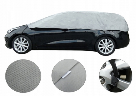Husa auto CARPASSION Partial, 345 cm x 116 cm, gri [2]