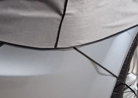 Prelata Husa auto Partial, M/L, 275 - 295 cm x 75 cm, gri [5]