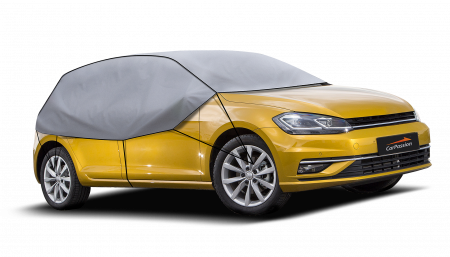Accesorii pentru exterior - Prelata Husa auto Partial, M/L, 275 - 295 cm x 75 cm, gri