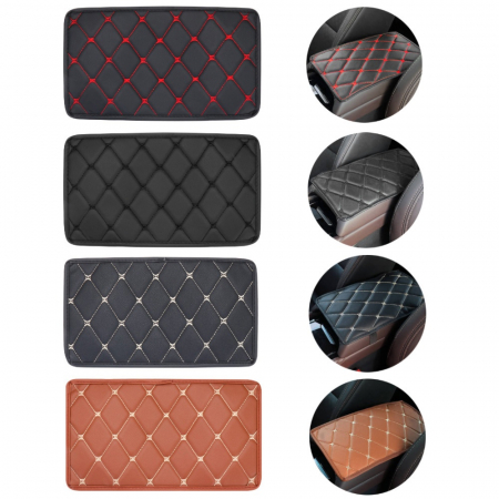 Husa Cotiera Auto Universala 29 cm x 17 cm negru cu cusaturi albe [1]
