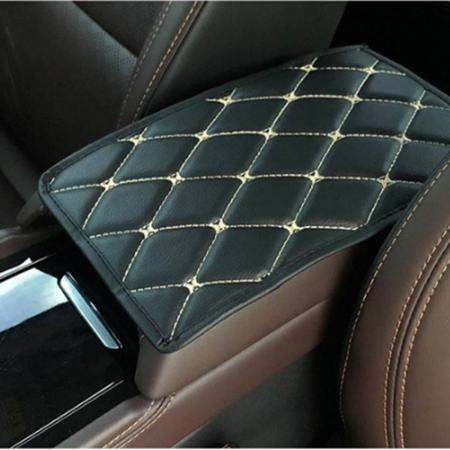 Husa Cotiera Auto Universala 29 cm x 17 cm negru cu cusaturi albe [5]