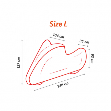 Husa Exterior Moto Marimea L (248 X 127) [3]