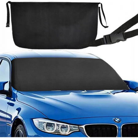 Produse sezon iarna - Husa Parbriz Anti-Inghet 110-160×75 Cm Premium