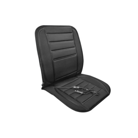 Universale - Husa scaun auto cu incalzire 2 trepte alimentare bricheta 12V universala Negru