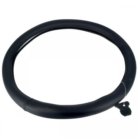 Huse volan - Husa volan A122FG imitatie piele fara gaurele marime: M culoare: negru