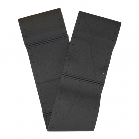 Husa Volan Cu Snur Piele Naturala Negru 36-39 Cm [4]
