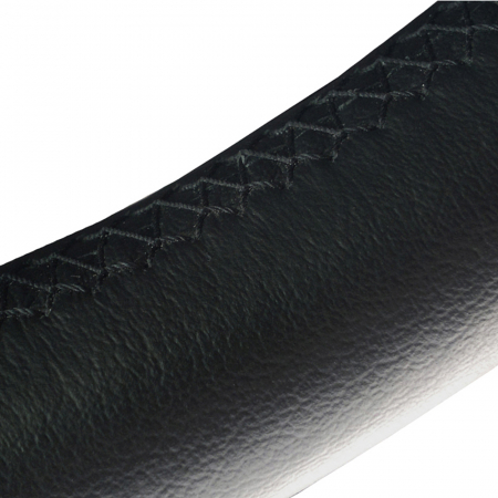 Husa Volan Cu Snur Piele Naturala Two Line Negru 37-39 Cm [1]