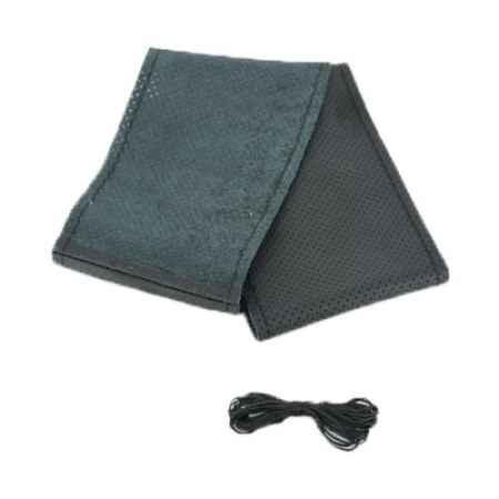 Accesorii pentru interior - Husa volan piele cu ac si ata, marimea L COD: K103