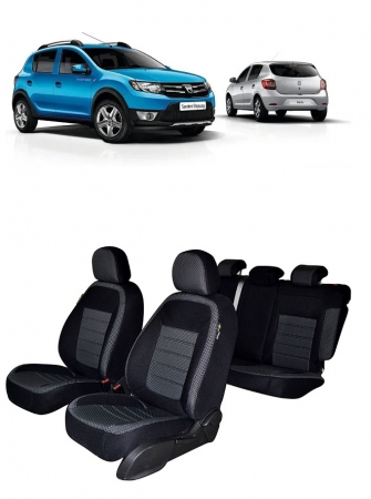 Dacia - Set Huse scaune dedicate Dacia Sandero Stepway (2013-2020)