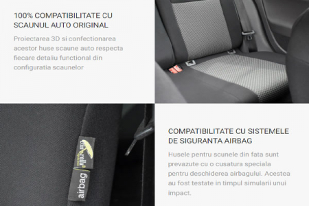 Huse scaun dedicate  Mazda CX-3 (2014-2019) husa cotiera [2]