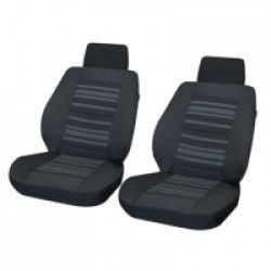 Universale - Huse scaun fata LUX NEGRU M1 - Set 2 buc