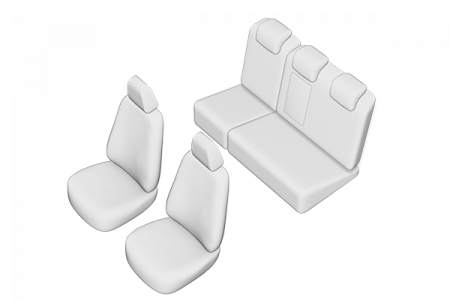 Set Huse scaune dedicate Ford Focus II Hatchback (2005-2011) [1]