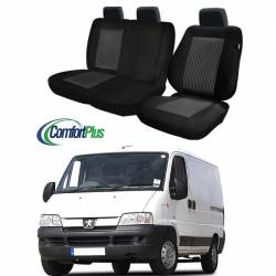 Peugeot - Huse Scaun Peugeot Boxer 3 locuri 1994 - 2006 Confort Line