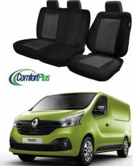 Renault - Huse Scaun Renault Trafic 2014 - 2016 3 locuri Confort Line