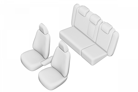 Huse scaun Volkswagen Passat B6 Variant (2005-2010) [1]