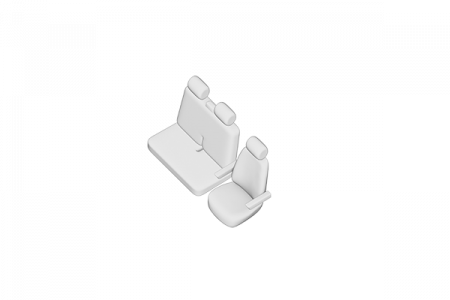 Huse scaun Volkswagen T5 (2003-2014) Originale [1]