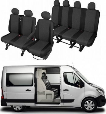 Renault - Set Huse Scaune 7 Locuri RENAULT MASTER 2010-2018