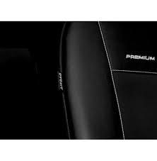Huse scaune auto alcantara premium negre - 9 buc universale din imitatie de piele rezistente in timp cu cleme de prindere usor de [1]