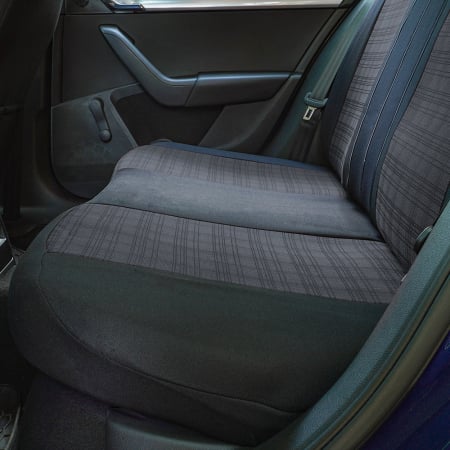 Set  Huse scaune auto VW T-ROC (2019-2024) Luxury  Piele ecologica + Textil [3]