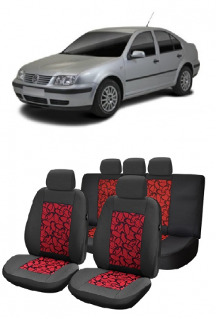 Volkswagen - Huse scaune auto VW BORA (1998 - 2005) Compatibile cu sistem AIRBAG