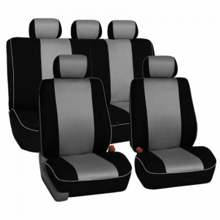 Huse scaune dedicate DACIA Sandero 2007 - 2011 Premium RosuAlbastruGri [3]