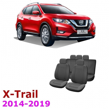 Nissan - Huse scaune dedicate NISSAN X-TRAIL T32 2014 - 2019 Premium