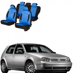 Volkswagen - Huse scaune dedicate VW GOLF 1998 - 2005 Premium insertii piele