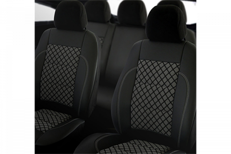 Huse scaune din piele si textil dedicate NISSAN X-TRAIL 2014 - 2017 Premium [2]