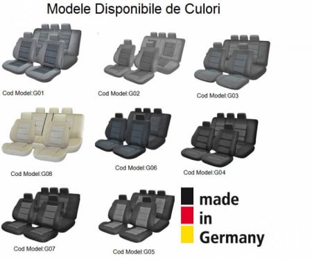 Huse scaune VW Golf 5 Plus 2005 - 2010 Premium [2]