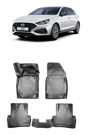 Hyundai - Set covorase tip tavita dedicate HYUNDAI I30 (2018-2021)