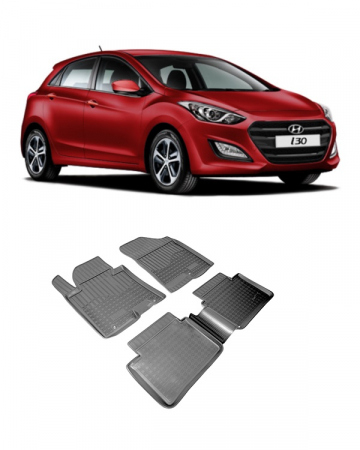 Hyundai - Set covorase cauciuc tip tavita Hyundai I30  (2012-2018)