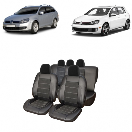 Volkswagen - Set huse scaun Alcantara VOLKSWAGEN GOLF 6 (2009-2013)