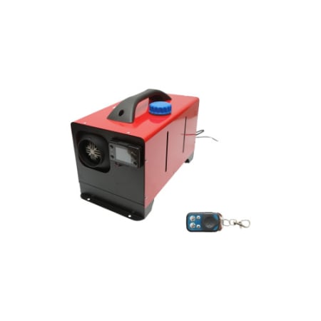 Sirocou incalzitor - Incalzitor stationar, sirocou portabil 12/24V, 10KW cu telecomanda, display LCD si bujie Kyocera THOR