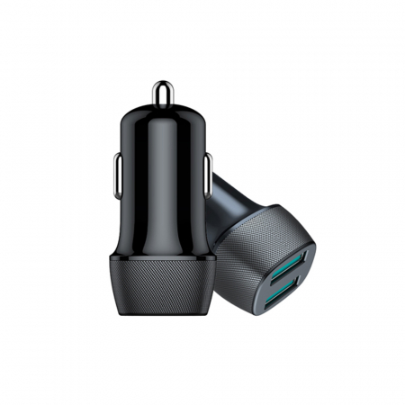 Incarcatoare si suporturi pentru telefoane - Incarcator Auto 2Xusb 2.4A 12W