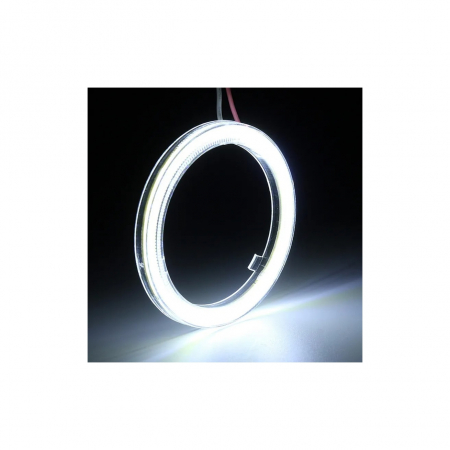 Inele angel eyes LED COB 12V waterproof -culoare Alb Diametru: 120mm [2]