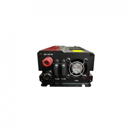 Invertor 500W 12V-220V PREMIUM (180x105x65mm) [2]