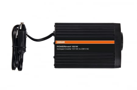 Invertor De Tensiune 12V 150W Cu Iesire Usb Osram [3]