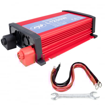Invertor de tensiune PNI L1200W alimentare 12V iesire 230V [7]