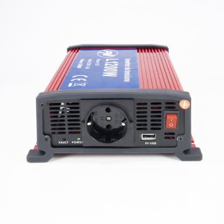 Invertor de tensiune PNI L1200W alimentare 12V iesire 230V [2]