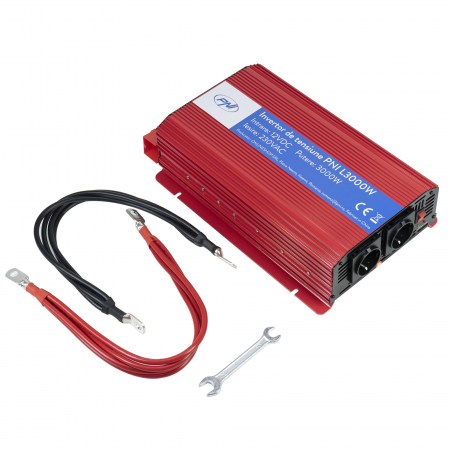 Invertor de tensiune PNI L3000W alimentare 12V iesire 230V [2]