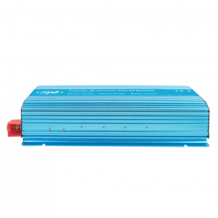 Invertor de tensiune PNI SP2000W cu sinusoida pura, intrare 12V DC, iesire 230V AC, putere 2000W [5]