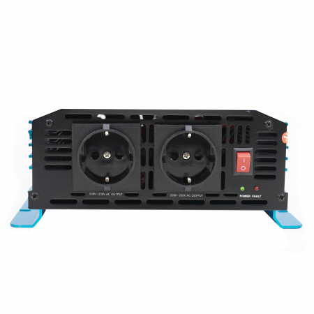 Electronice si electrice auto - Invertor de tensiune PNI SP2000W cu sinusoida pura, intrare 12V DC, iesire 230V AC, putere 2000W