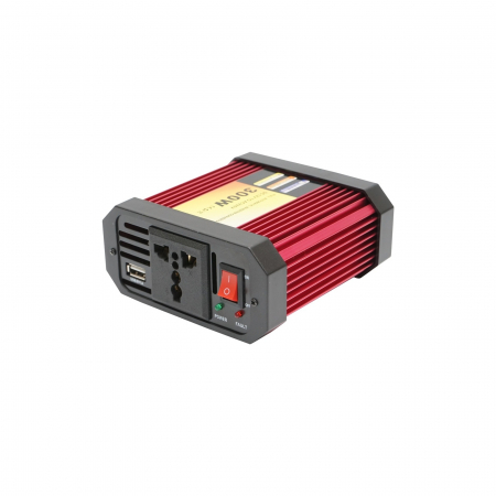 Invertor De Tensiune - Invertor tensiune 12V-220V 300W cu USB Breckner Germany