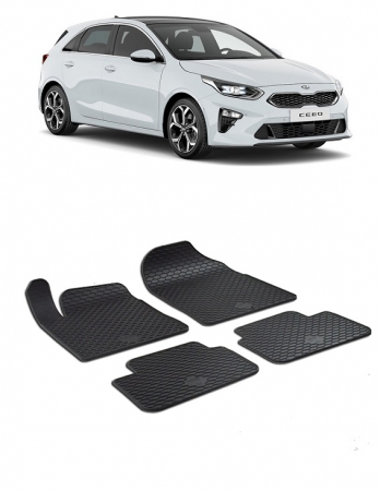 Kia - Covorase auto cauciuc dedicate Kia Ceed (2019-2022)