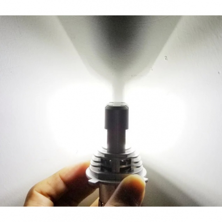 Becuri LED H4 M3, 5000lm 6500K 12V 24V 50W Pentru Masina Motocicleta Camoiane [6]