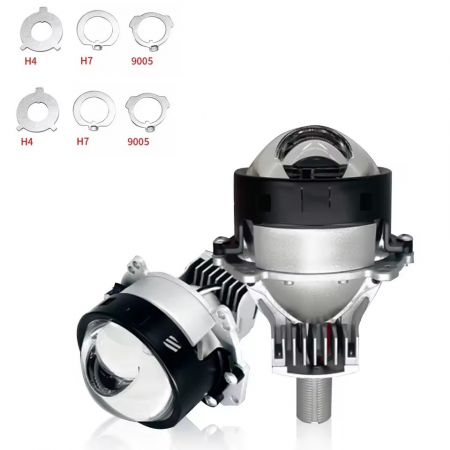 Kit  Lupe Bi-Led 3″ Fază scurtă/Fază lungă, P20 Seria, 90W, 6500K, 6500lm, IP68, 9-16V DC [2]