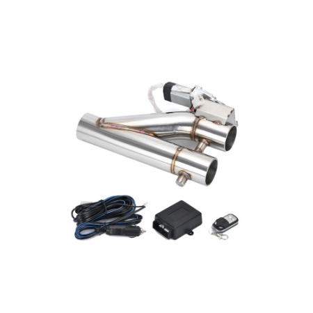 Tunning Auto - Kit cut-off valve Y evacuare cu telecomanda, diametru 63mm Cod: 306103/63