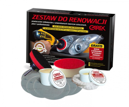 Solutii curatare si intretinere - Kit Polish pentru Faruri