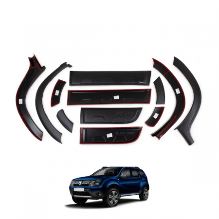 Dacia - Kit protectii de aripi si usi  compatibil Duster II (2018-2020)