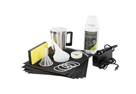 Alte accesorii - Kit reconditionarea farurilor cu polimer lichid 600 ml, 19 piese -